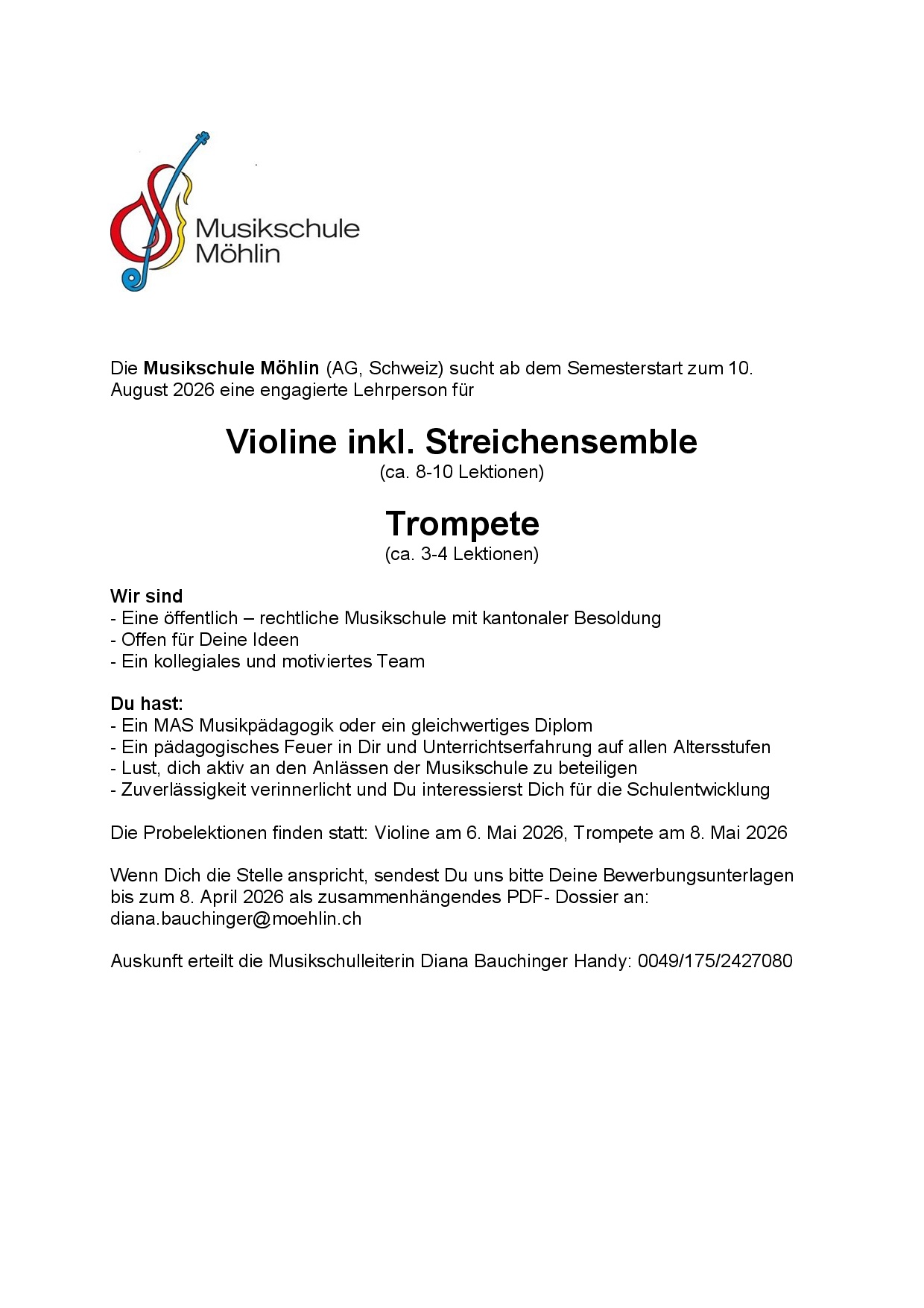 Offene Stellen Aug 2026 Offene Stellen Aug 2026