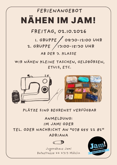 Nähen im Jam!