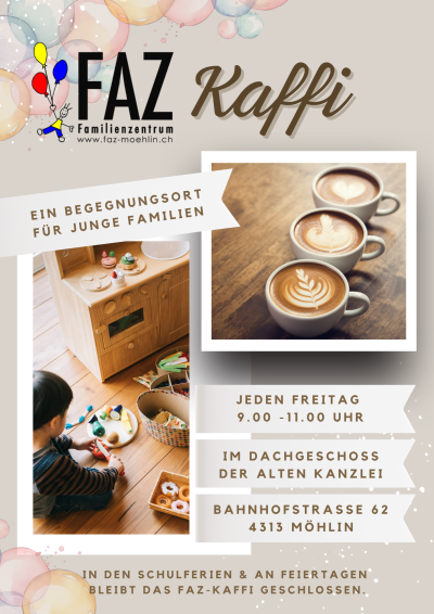 FAZ Kaffi - Ein Begegnungsort für Familien