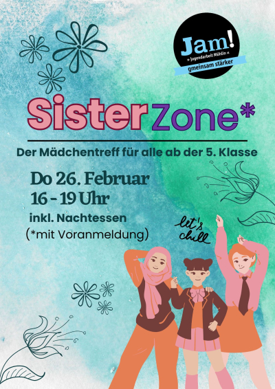 SisterZone - der Mädchentreff im Jam! SisterZone - der Mädchentreff im Jam!