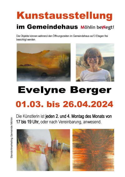 Bilderausstellung Evelyne Berger