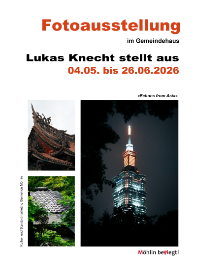 Fotoausstellung im Gemeindehaus: Lukas Knecht stellt aus