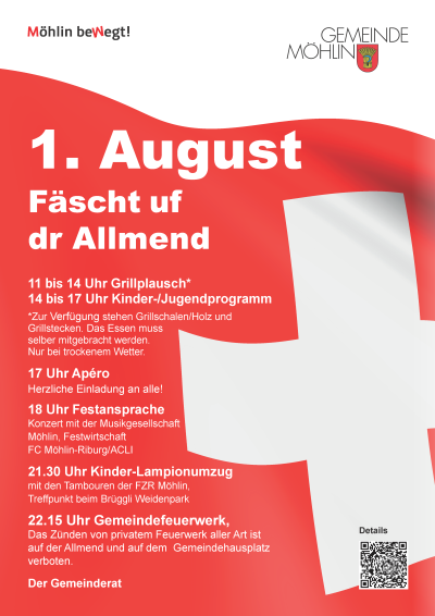 1. August-Feier auf der Allmend