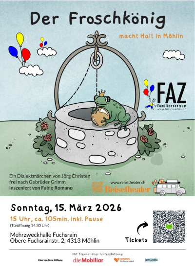 FAZ - Märlitheater 'Der Froschkönig' macht halt in Möhlin