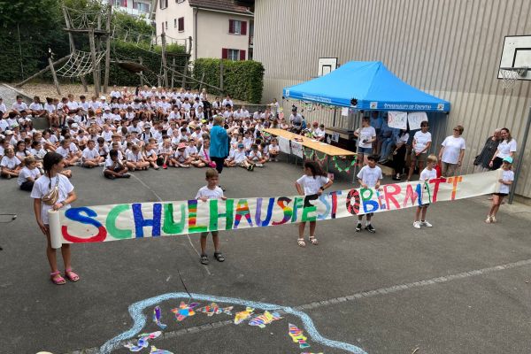 Sommerfest im Schulhaus Obermatt in Möhlin