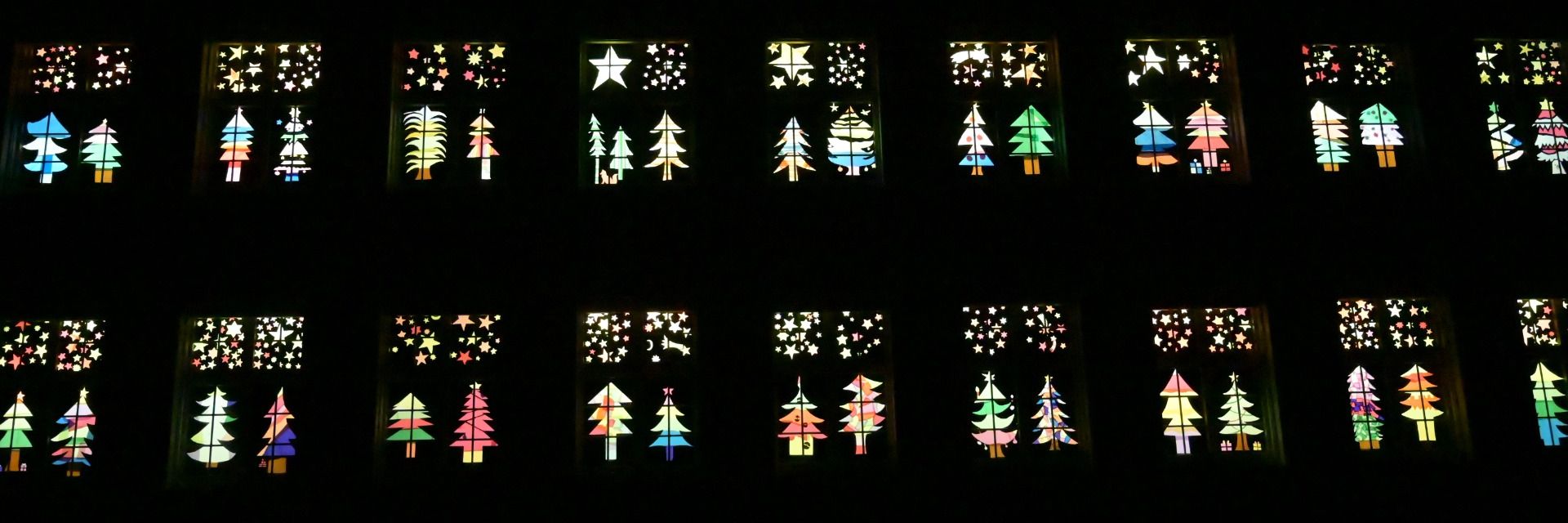 Adventsfenster Fuchsrain Schulhaus