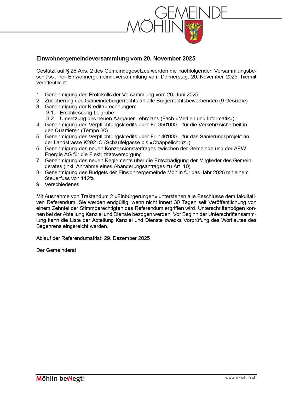 2025.11.21 Beschlussprotokoll EWG 20.11.2025